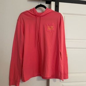 Womens lightweight vineyard vines hoodie- Size Large